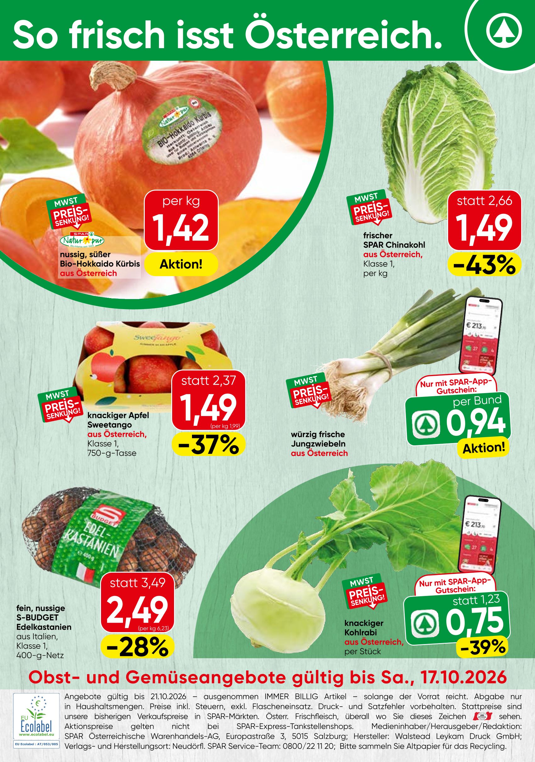 Spar AT Obst & Gemüse 2026/42